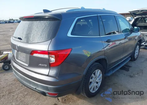 2019 Honda Pilot Lx из США, поврежденный, VIN 5FNYF6H12KB100039